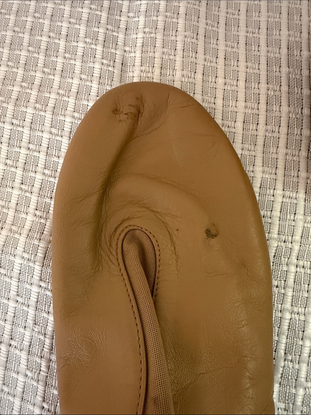 Bloch Tan Leather Split-Sole jazz Dance Shoes - Picture 4 of 5